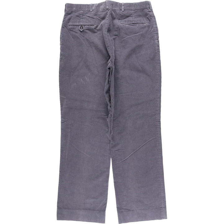 90'S GLENSHIRE Corduroy Pants, Men's, Size 35, Vintage cotton purple type Vintage Second Hand