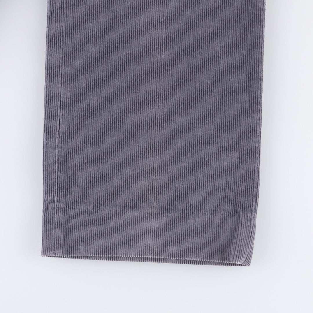 90'S GLENSHIRE Corduroy Pants, Men's, Size 35, Vintage cotton purple type Vintage Second Hand