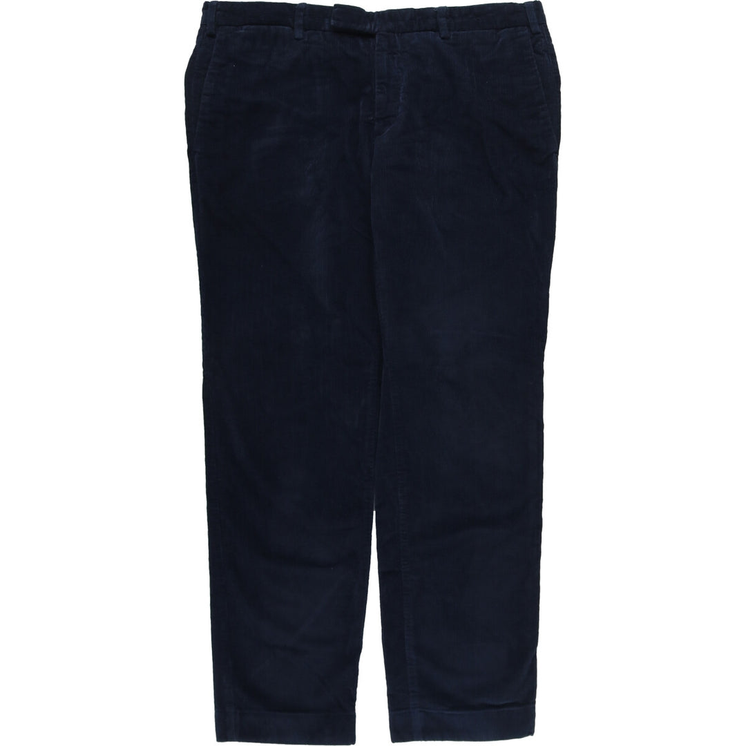 Ralph Lauren POLO by Ralph Lauren Corduroy Pants Men's W37 cotton Navy blue Vintage Second Hand