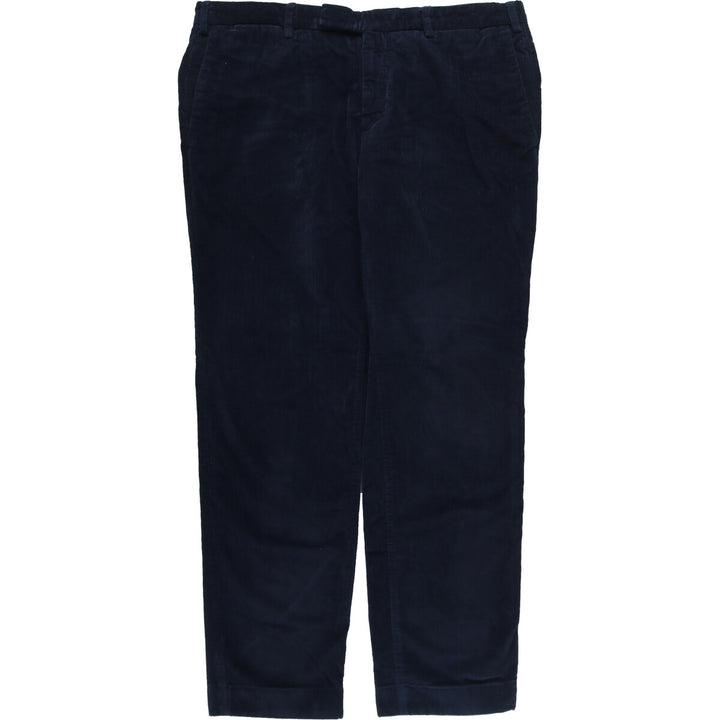 Ralph Lauren POLO by Ralph Lauren Corduroy Pants Men's W37 cotton Navy blue Vintage Second Hand