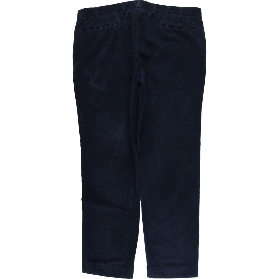 Ralph Lauren POLO by Ralph Lauren Corduroy Pants Men's W37 cotton Navy blue Vintage Second Hand
