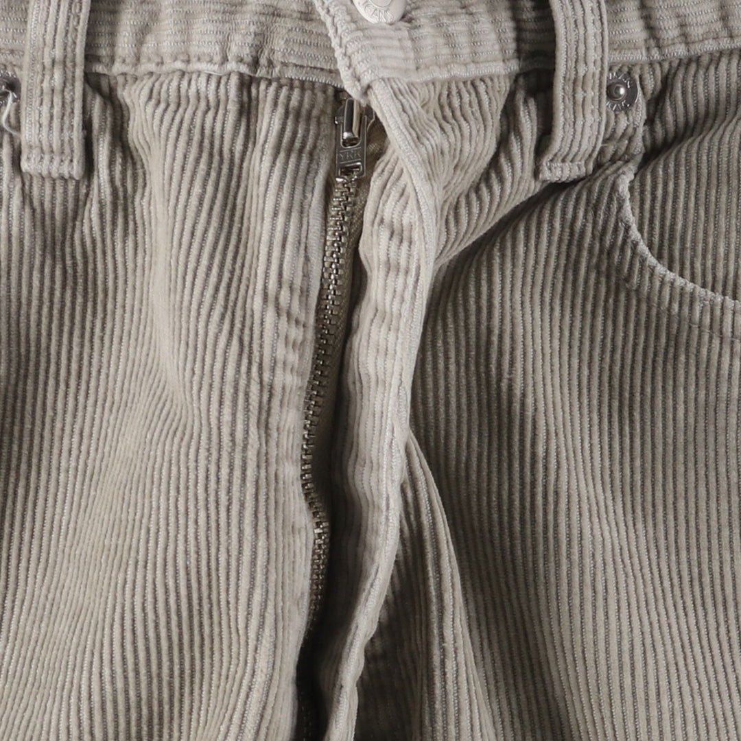90'S Armani Jeans corduroy pants, men's, size W32, vintage cotton Beige type Vintage Second Hand