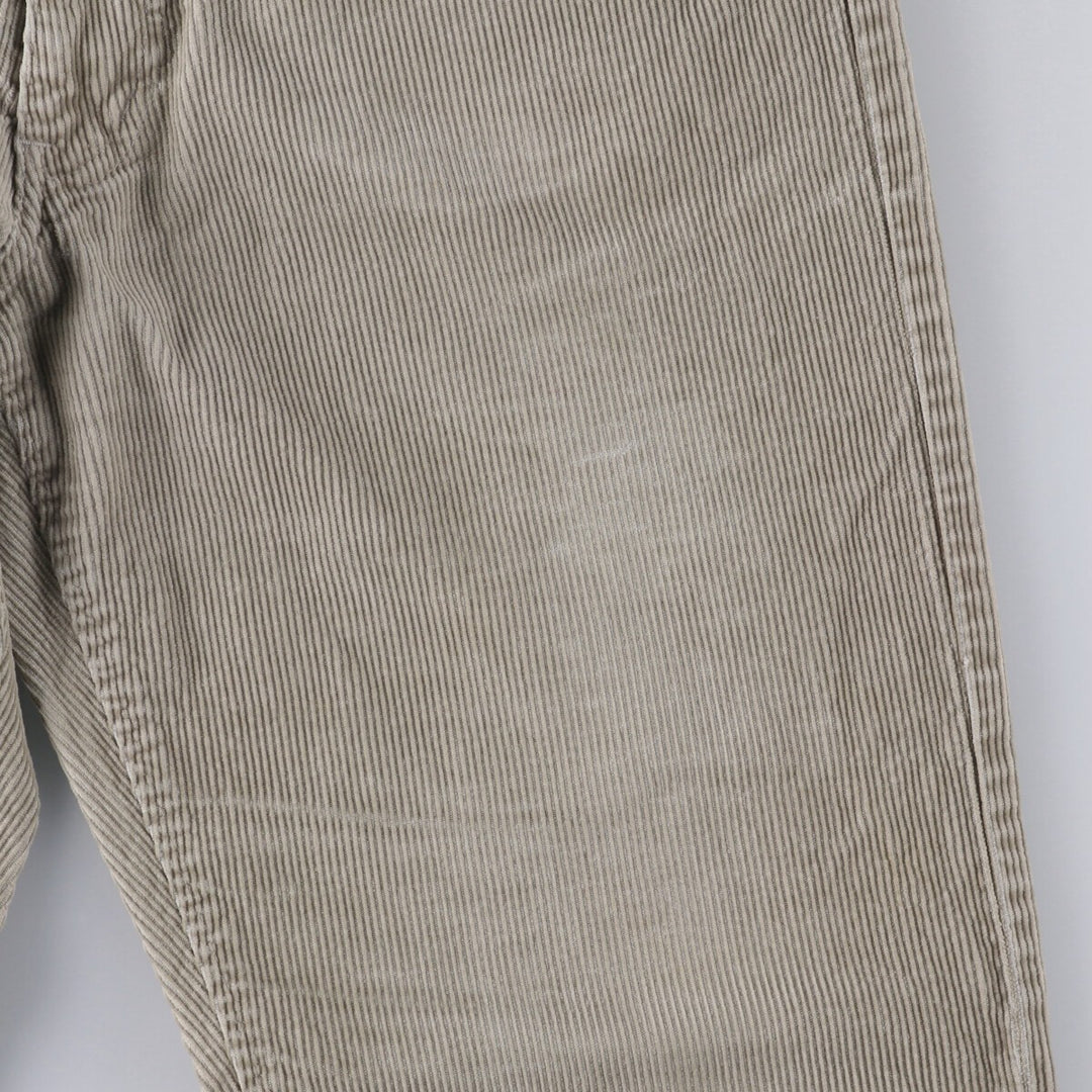 90'S Armani Jeans corduroy pants, men's, size W32, vintage cotton Beige type Vintage Second Hand