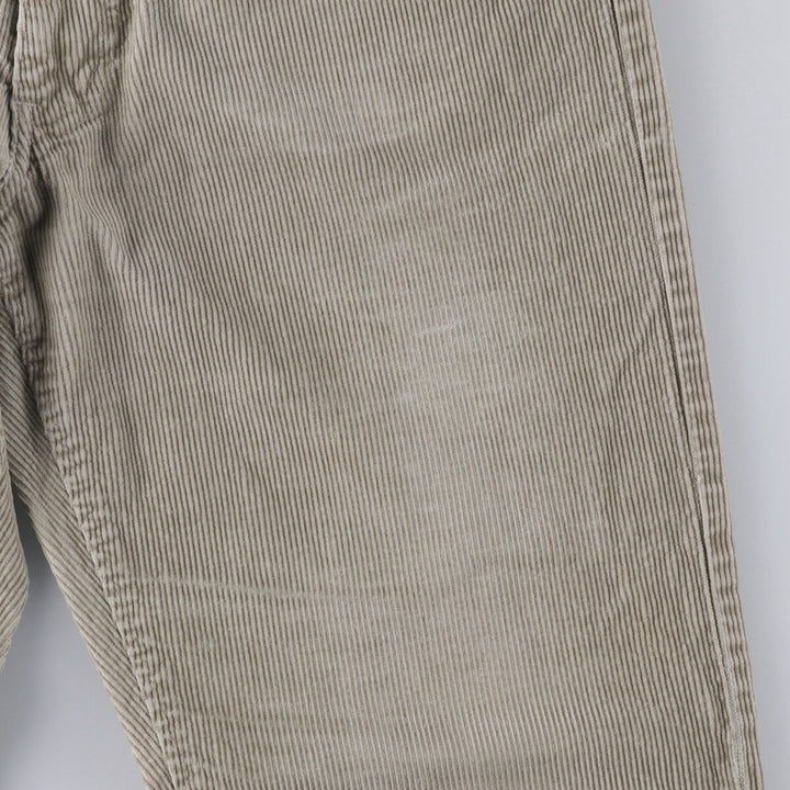 90'S Armani Jeans corduroy pants, men's, size W32, vintage cotton Beige type Vintage Second Hand