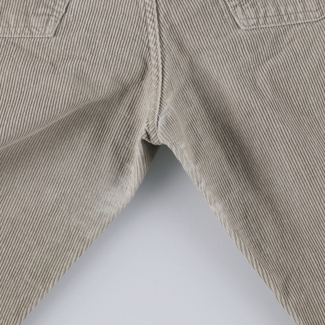 90'S Armani Jeans corduroy pants, men's, size W32, vintage cotton Beige type Vintage Second Hand