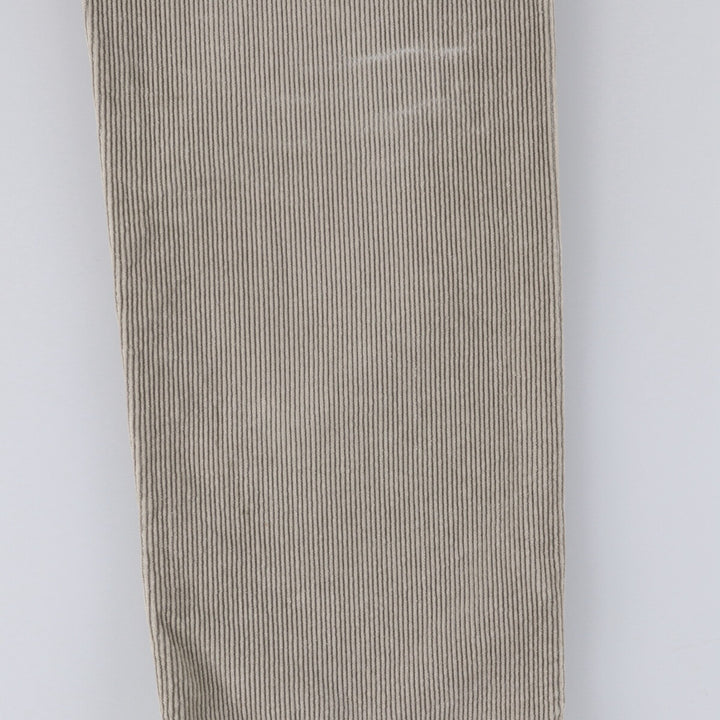 90'S Armani Jeans corduroy pants, men's, size W32, vintage cotton Beige type Vintage Second Hand