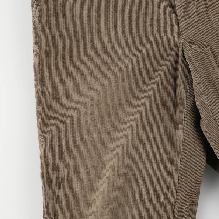 Brooks Brothers Clark Corduroy Pants, Men's, Size W34 cotton beige type brown Vintage Second Hand