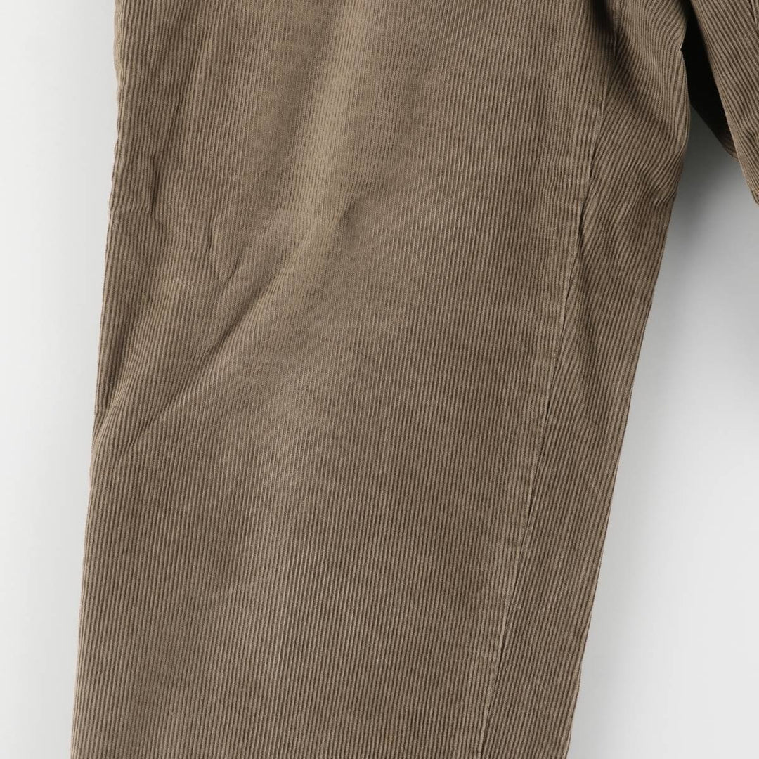 Brooks Brothers Clark Corduroy Pants, Men's, Size W34 cotton beige type brown Vintage Second Hand