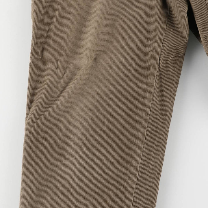 Brooks Brothers Clark Corduroy Pants, Men's, Size W34 cotton beige type brown Vintage Second Hand
