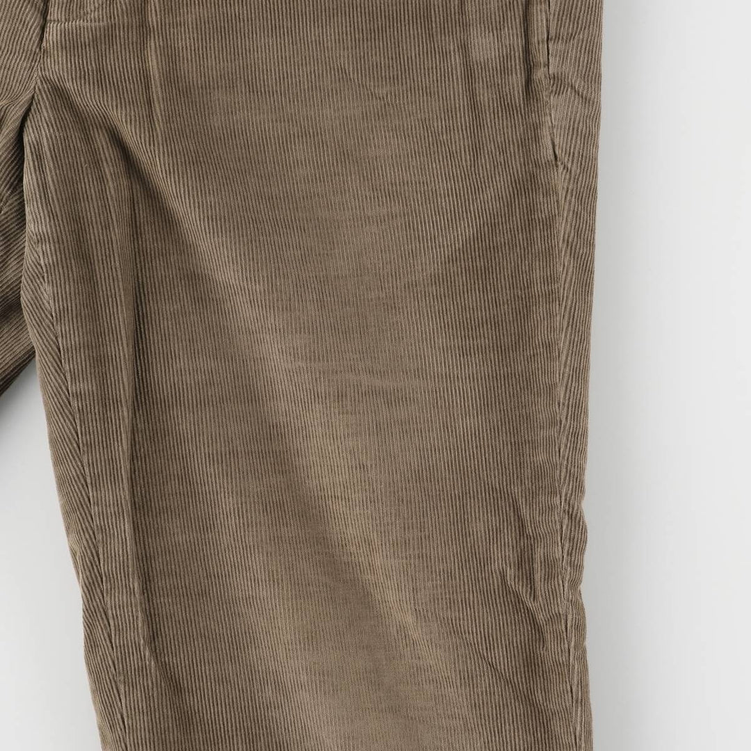 Brooks Brothers Clark Corduroy Pants, Men's, Size W34 cotton beige type brown Vintage Second Hand