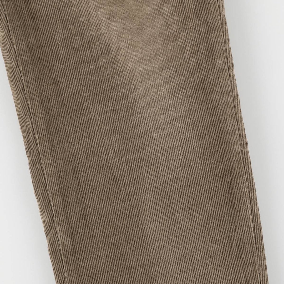 Brooks Brothers Clark Corduroy Pants, Men's, Size W34 cotton beige type brown Vintage Second Hand