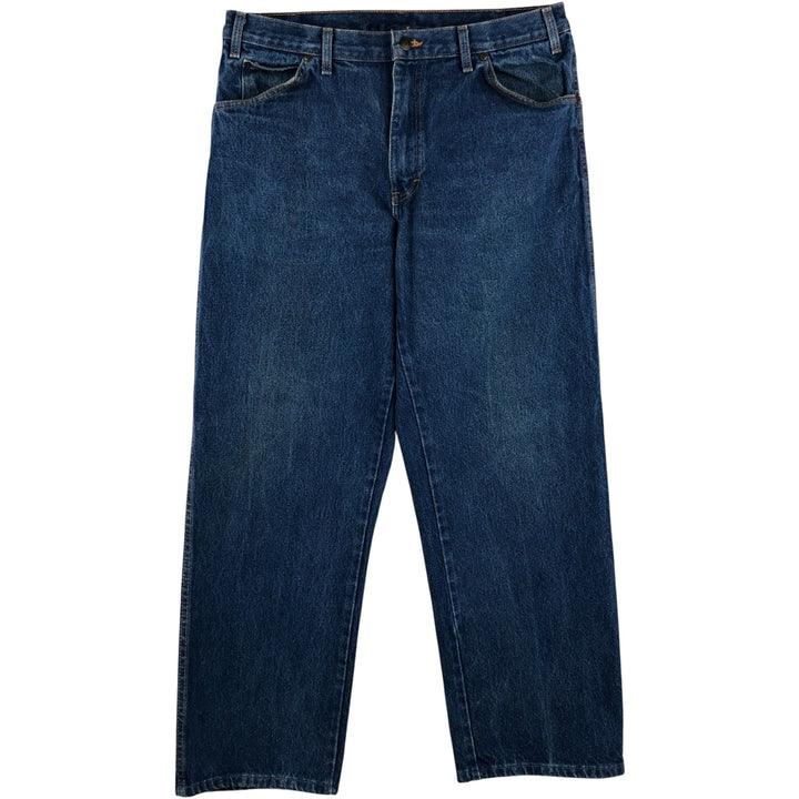 Dickies Relaxed Fit Straight Denim Pants, Men's, Size 35 cotton blue type Vintage Second Hand