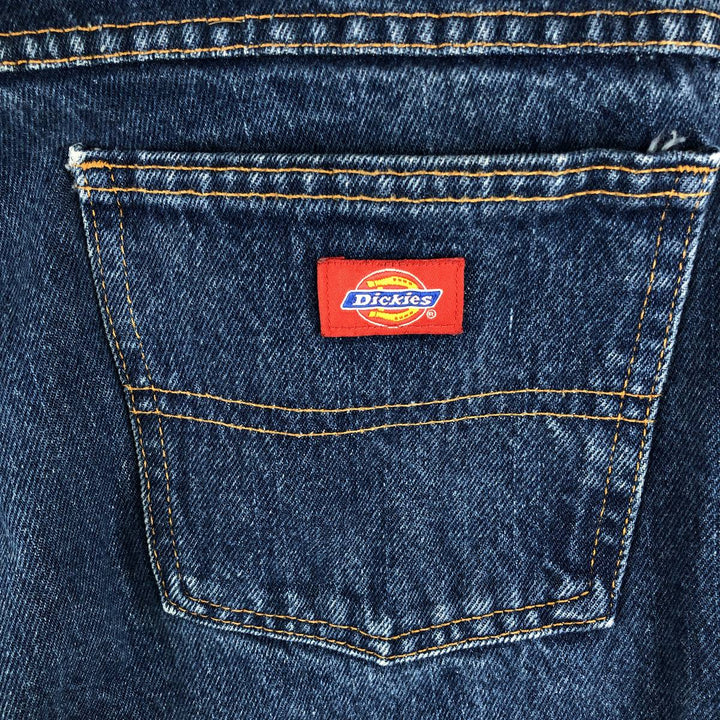 Dickies Relaxed Fit Straight Denim Pants, Men's, Size 35 cotton blue type Vintage Second Hand