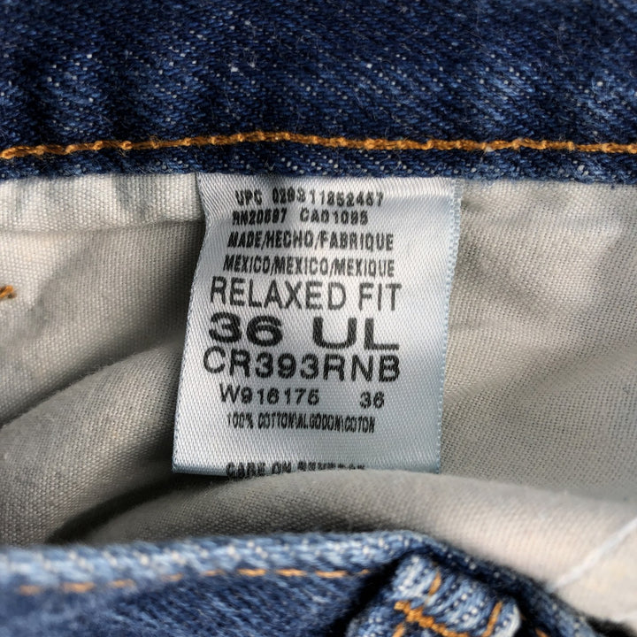 Dickies Relaxed Fit Straight Denim Pants, Men's, Size 35 cotton blue type Vintage Second Hand
