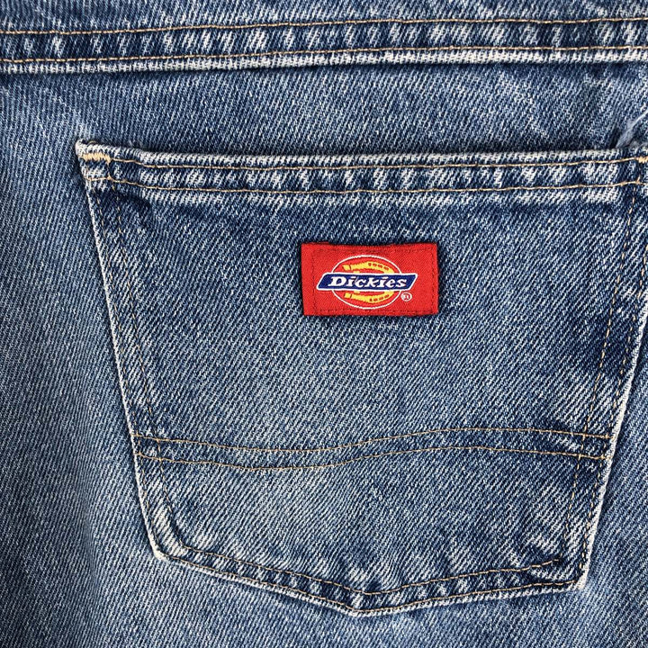 Dickies Straight Denim Pants for Men, W33 equivalent cotton blue type Vintage Second Hand