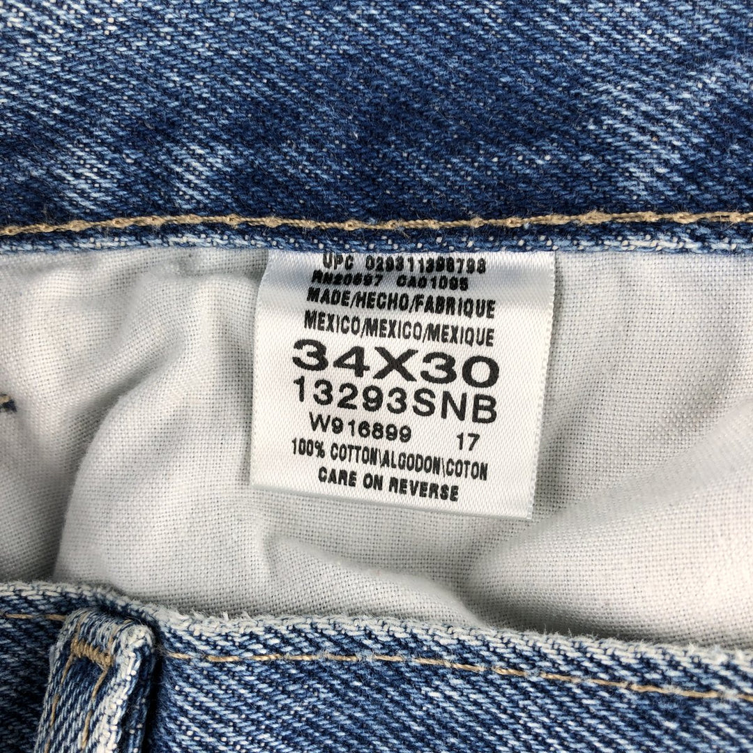 Dickies Straight Denim Pants for Men, W33 equivalent cotton blue type Vintage Second Hand