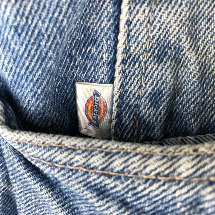 Dickies Straight Denim Pants for Men, W33 equivalent cotton blue type Vintage Second Hand