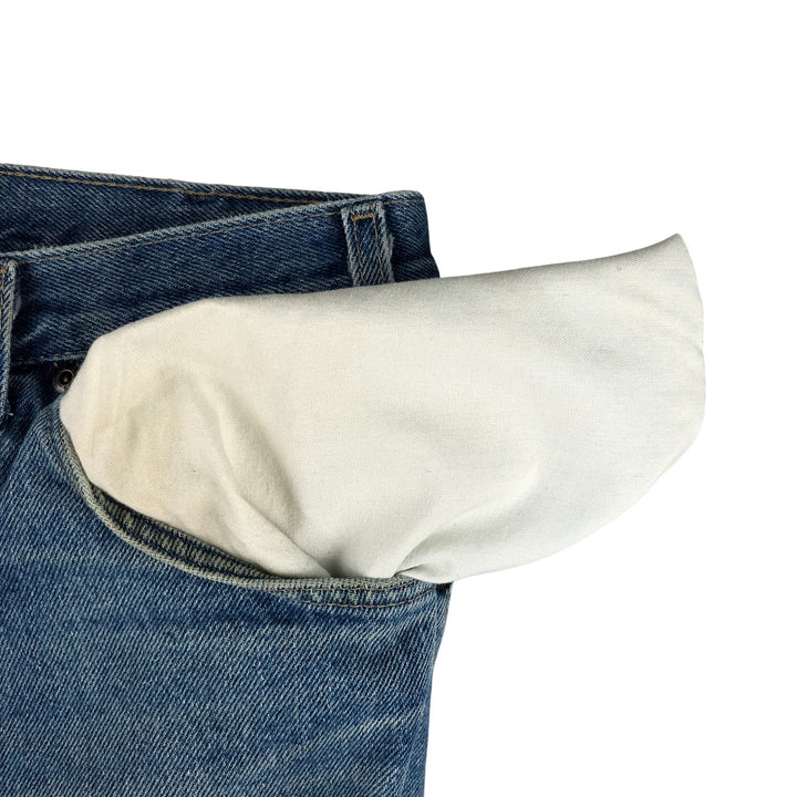 Dickies Straight Denim Pants for Men, W33 equivalent cotton blue type Vintage Second Hand