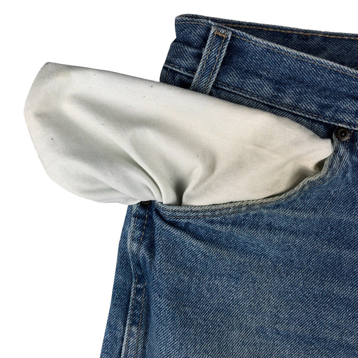 Dickies Straight Denim Pants for Men, W33 equivalent cotton blue type Vintage Second Hand
