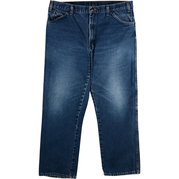 Dickies Men's Straight Denim Pants, Size W37 cotton blue type Vintage Second Hand