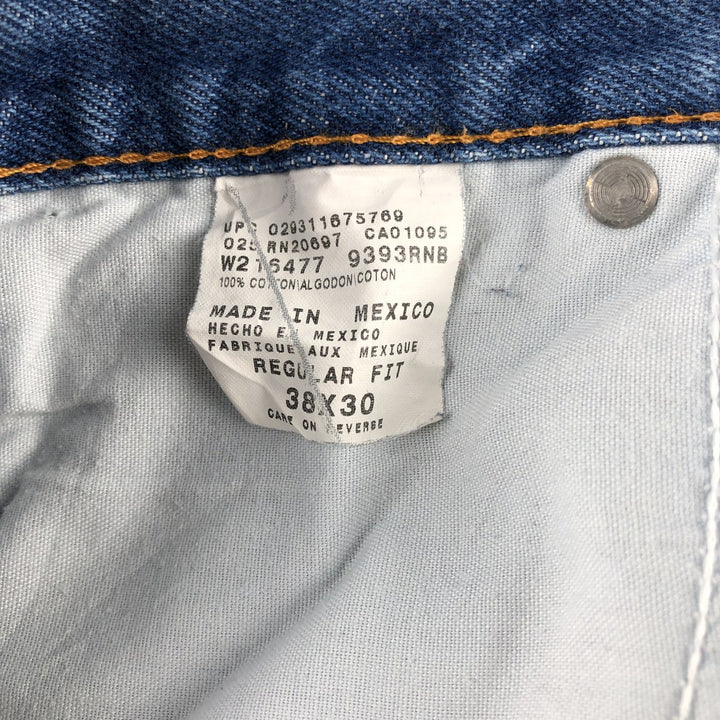 Dickies Men's Straight Denim Pants, Size W37 cotton blue type Vintage Second Hand