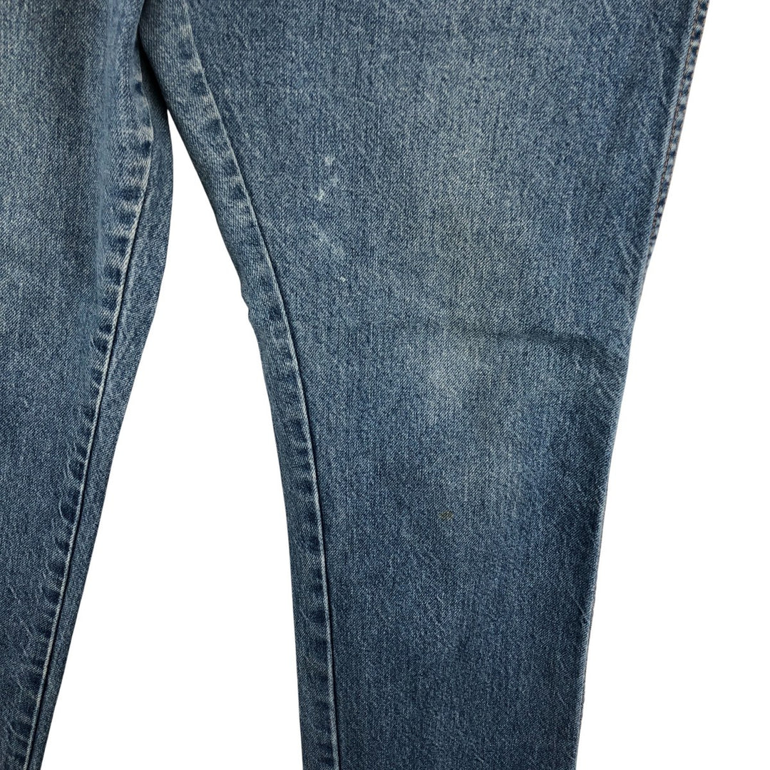 Dickies tapered denim pants for men, equivalent to W35 unclear blue type Vintage Second Hand