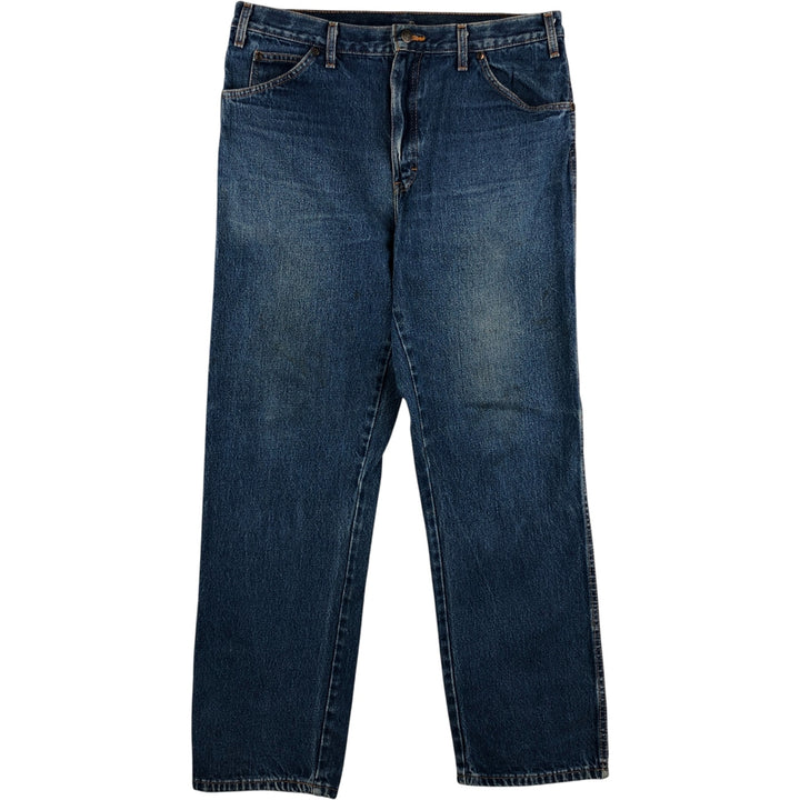 Dickies Men's Straight Denim Pants, Size W36 unclear blue type Vintage Second Hand