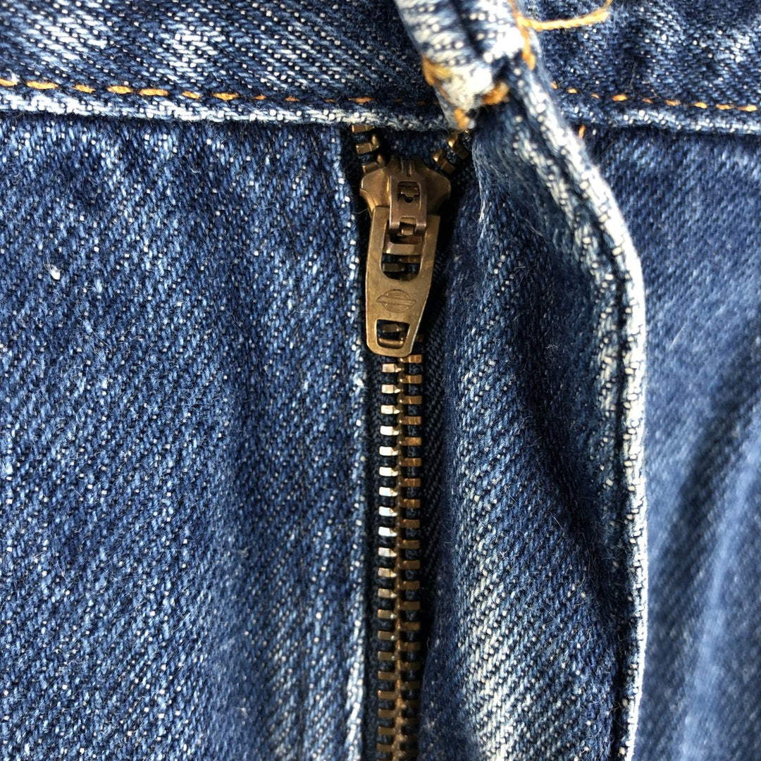 Dickies Men's Straight Denim Pants, Size W36 unclear blue type Vintage Second Hand