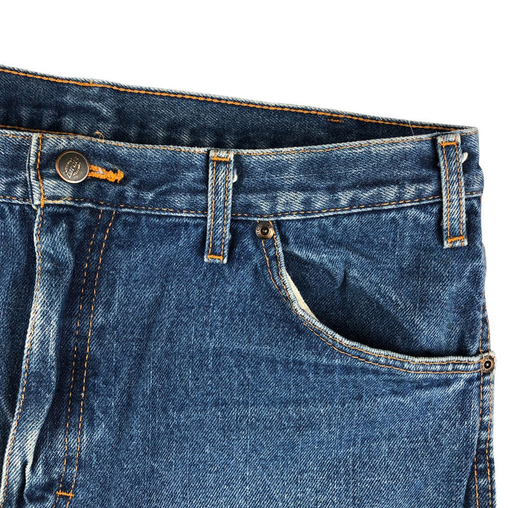 Dickies Men's Straight Denim Pants, Size W36 unclear blue type Vintage Second Hand