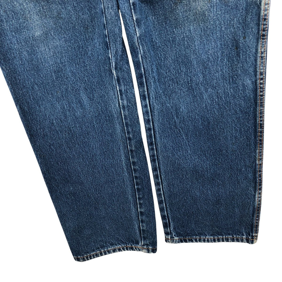 Dickies Men's Straight Denim Pants, Size W36 unclear blue type Vintage Second Hand