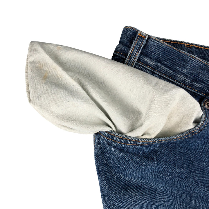 Dickies Men's Straight Denim Pants, Size W36 unclear blue type Vintage Second Hand