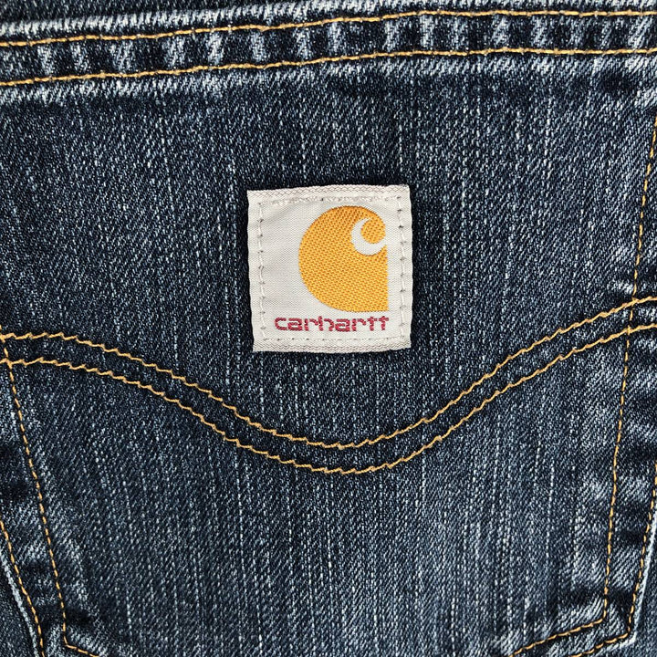 Carhartt Relaxed Fit Tapered Denim Pants for Men, W34 equivalent cotton blue type Vintage Second Hand