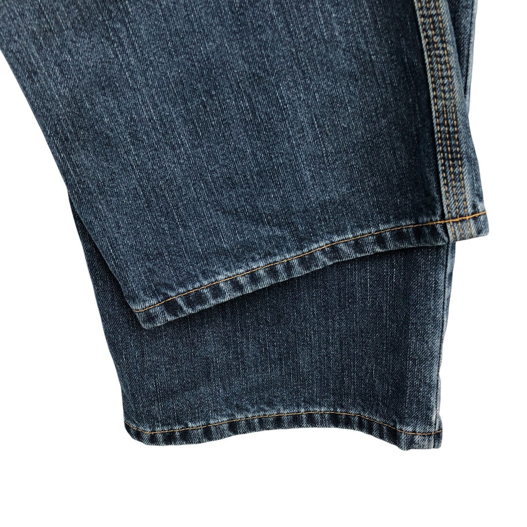 Carhartt Relaxed Fit Tapered Denim Pants for Men, W34 equivalent cotton blue type Vintage Second Hand