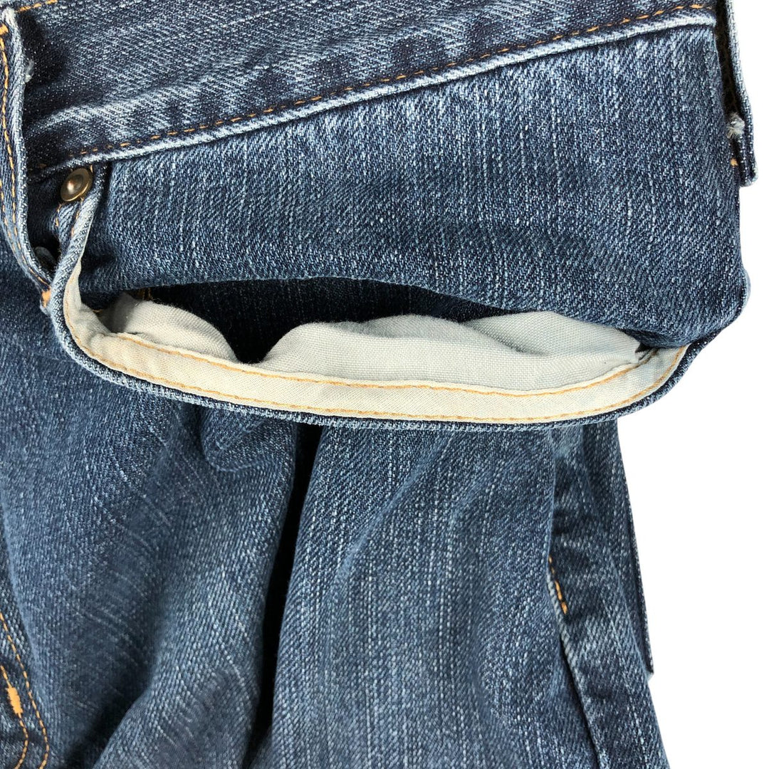 Carhartt Relaxed Fit Tapered Denim Pants for Men, W34 equivalent cotton blue type Vintage Second Hand