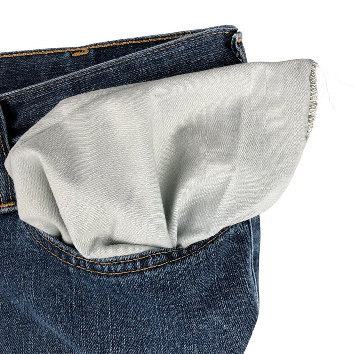 Carhartt Relaxed Fit Tapered Denim Pants for Men, W34 equivalent cotton blue type Vintage Second Hand