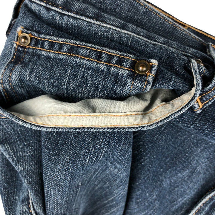Carhartt Relaxed Fit Tapered Denim Pants for Men, W34 equivalent cotton blue type Vintage Second Hand