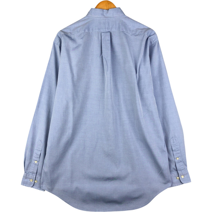 Ralph Lauren Classic Fit Long Sleeve Button Down Shirt Men's M cotton Blue type light blue Vintage Second Hand