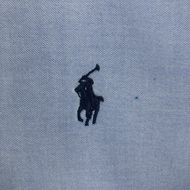 Ralph Lauren Classic Fit Long Sleeve Button Down Shirt Men's M cotton Blue type light blue Vintage Second Hand