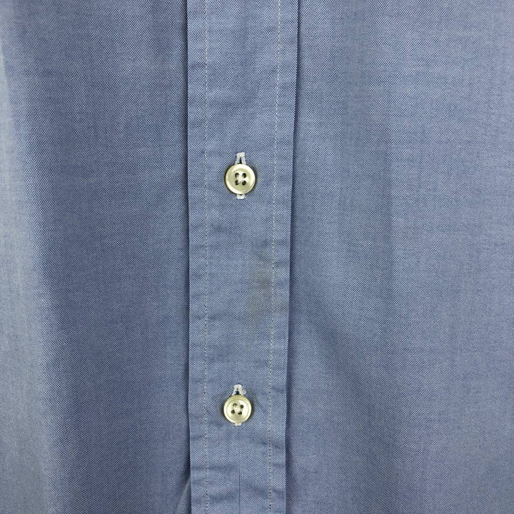 Ralph Lauren Classic Fit Long Sleeve Button Down Shirt Men's M cotton Blue type light blue Vintage Second Hand
