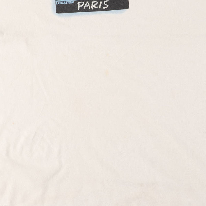 PLANET HOLLYWOOD Planet Hollywood Advertising T-Shirt Men's XXL cotton white type Vintage Second Hand