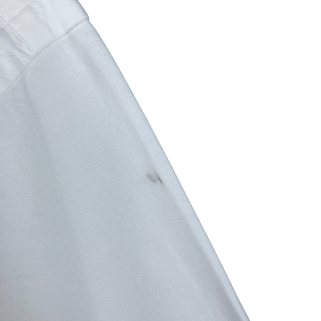 Ralph Lauren BIG SHIRT Long sleeve button down shirt Men's size L cotton white type Vintage Second Hand