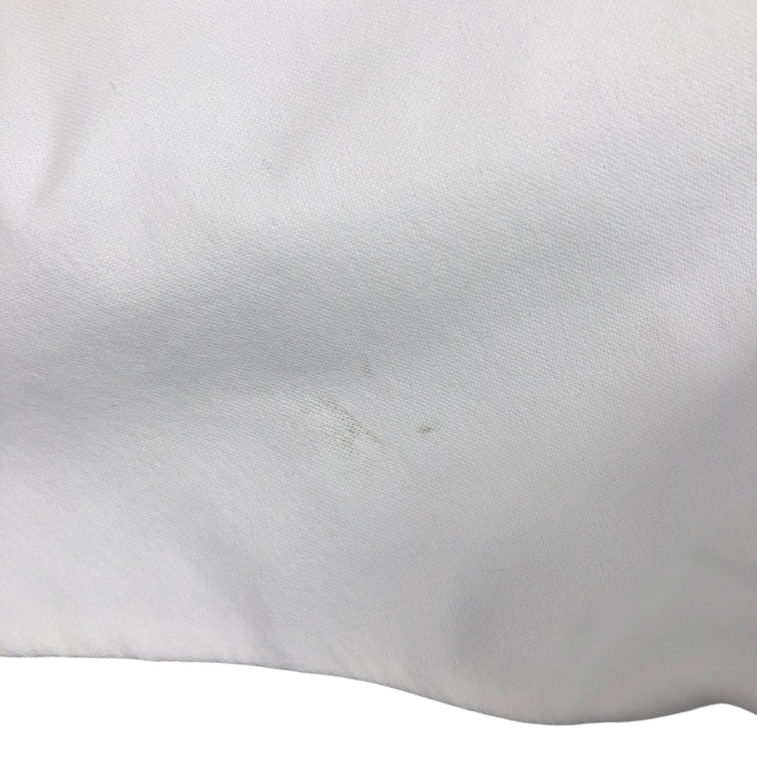 Ralph Lauren BIG SHIRT Long sleeve button down shirt Men's size L cotton white type Vintage Second Hand