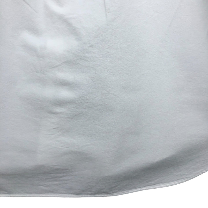 Ralph Lauren BIG SHIRT Long sleeve button down shirt Men's size L cotton white type Vintage Second Hand