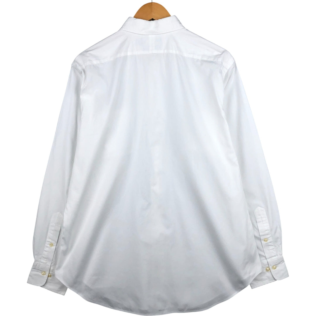 Ralph Lauren POLO by Ralph Lauren ANDREW long sleeve cotton shirt, men's size L cotton white type Vintage Second Hand