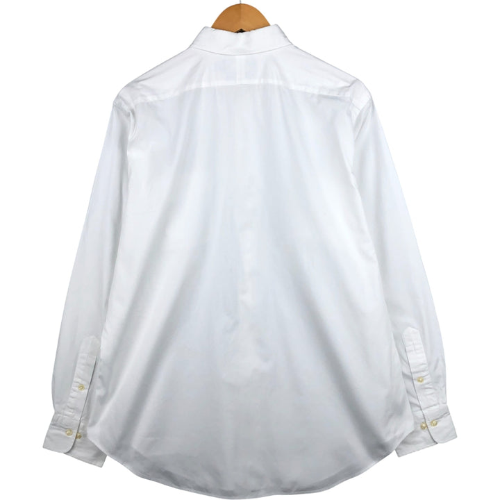 Ralph Lauren POLO by Ralph Lauren ANDREW long sleeve cotton shirt, men's size L cotton white type Vintage Second Hand