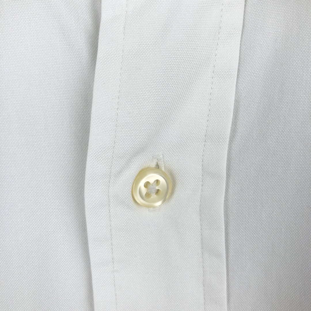 Ralph Lauren POLO by Ralph Lauren ANDREW long sleeve cotton shirt, men's size L cotton white type Vintage Second Hand