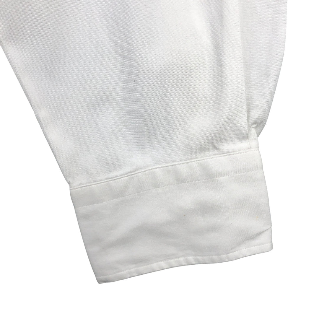 Ralph Lauren POLO by Ralph Lauren ANDREW long sleeve cotton shirt, men's size L cotton white type Vintage Second Hand
