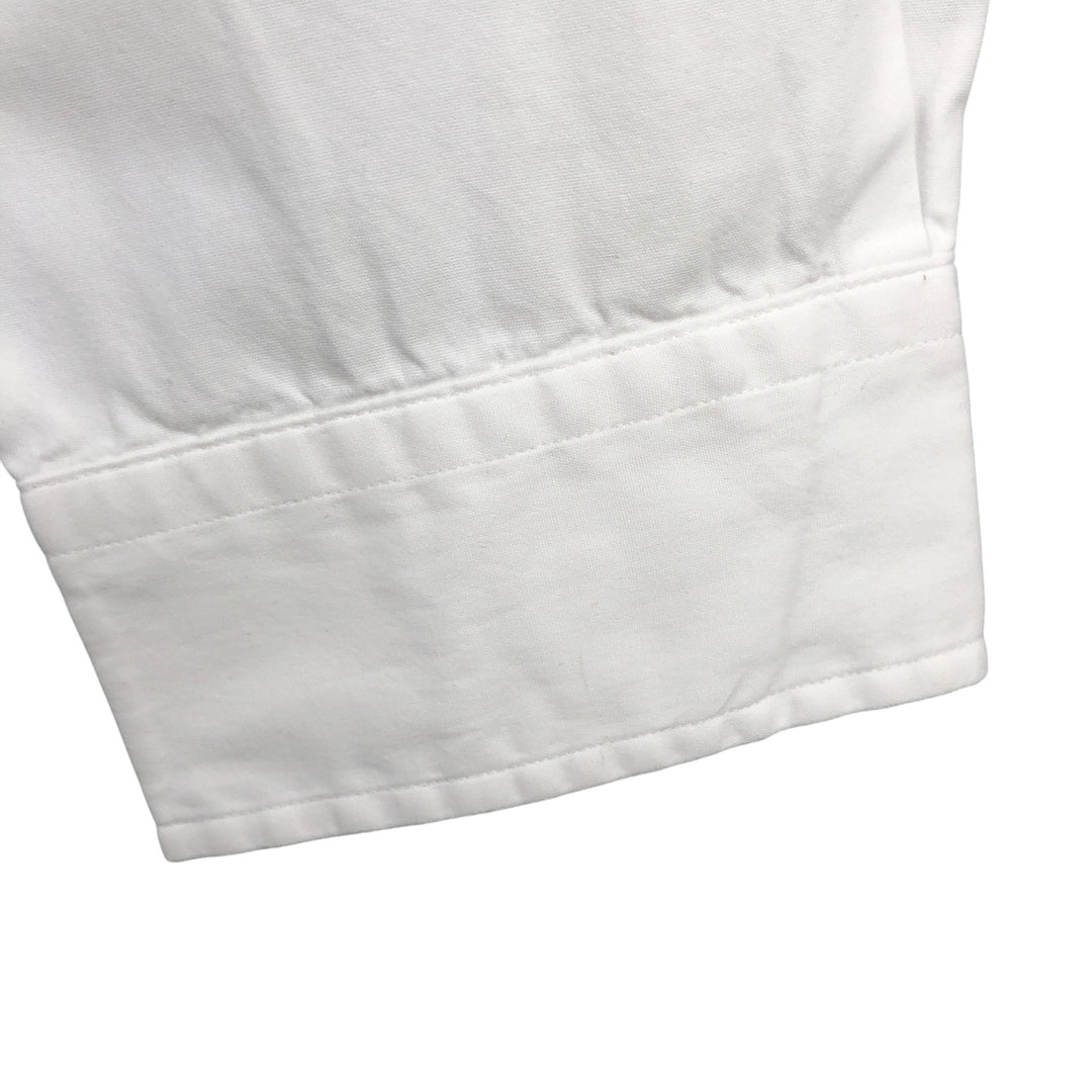 Ralph Lauren CUSTOM FIT long sleeve button down shirt, men's size L cotton white type Vintage Second Hand