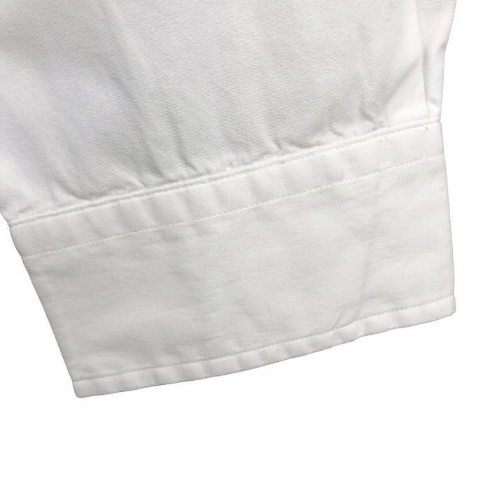Ralph Lauren CUSTOM FIT long sleeve button down shirt, men's size L cotton white type Vintage Second Hand
