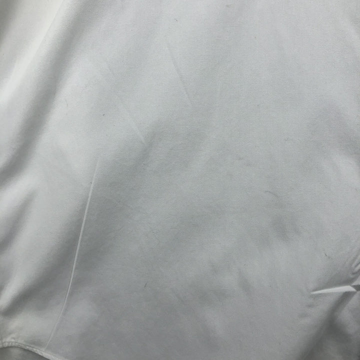 Ralph Lauren YARMOUTH long sleeve button down shirt, men's size L cotton white type Vintage Second Hand